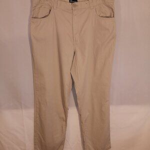 Penmans Men's Straight Leg Beige Casual / Dress Pants
